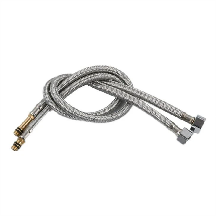 Faucet supply line pipe