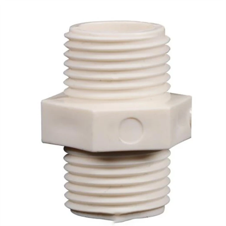 Plastic pvc hose nipple-1