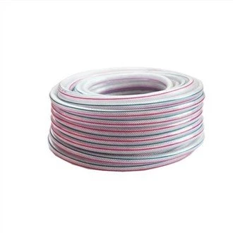 Polyester bog'langan mustahkamlangan shaffof Pvc trubkasi